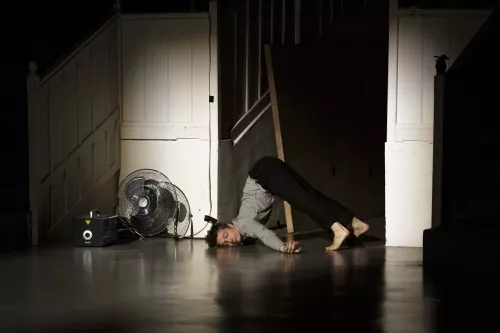 Clotaire Fouchereau, acrobatie, 28e promotion du centre national des arts du cirque (Cnac) de Châlons-en-Champagne