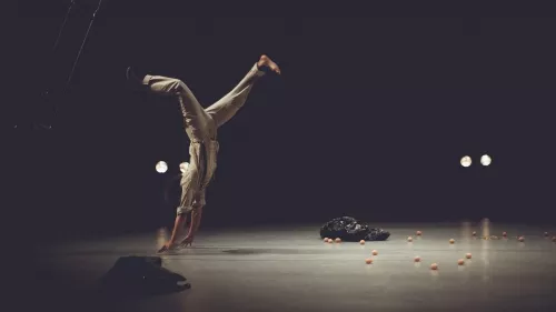 Simon Nyiringabo, Trapèze Washington, 25e promotion du Centre national des arts du cirque/CNAC de Châlons-en-Champagne