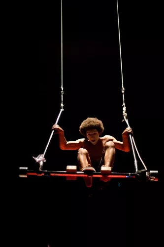 Simon Nyiringabo, Trapèze Washington, 25e promotion du Centre national des arts du cirque/CNAC de Châlons-en-Champagne