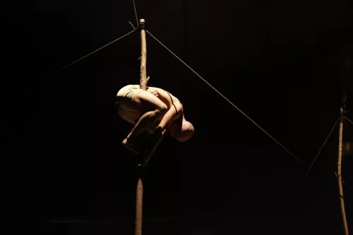 Philippe Ribeiro, Mât chinois, 25e promotion du Centre national des arts du cirque/CNAC de Châlons-en-Champagne