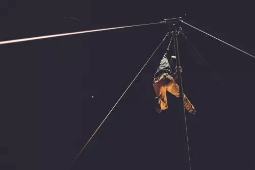 Philippe Ribeiro, Mât chinois, 25e promotion du Centre national des arts du cirque/CNAC de Châlons-en-Champagne