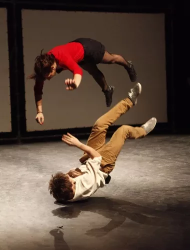 Morgane Bonato, Corde lisse, 26e promotion du Centre national des arts du cirque/CNAC de Châlons-en-Champagne