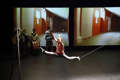 Chiara Marchese, Fil souple, 26e promotion du Centre national des arts du cirque/CNAC de Châlons-en-Champagne