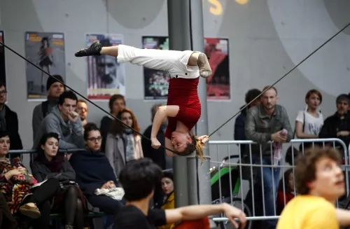 Chiara Marchese, Fil souple, 26e promotion du Centre national des arts du cirque/CNAC de Châlons-en-Champagne