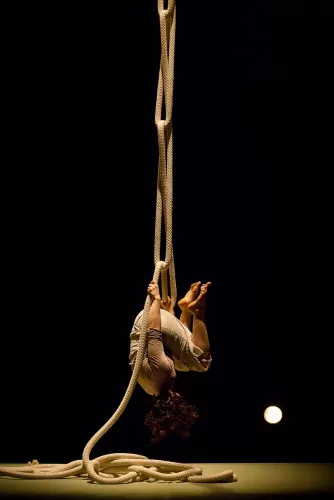 Inbal Ben Haim, corde, 29e promotion du Centre national des arts du cirque (Cnac) de Châlons-en-Champagne