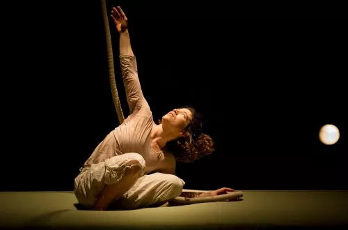 Inbal Ben Haim, corde, 29e promotion du Centre national des arts du cirque (Cnac) de Châlons-en-Champagne