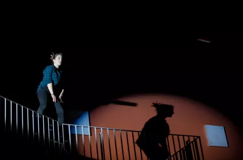 Anja Eberhart, équilibres sur cycle, 29e promotion du Centre national des arts du cirque (Cnac) de Châlons-en-Champagne