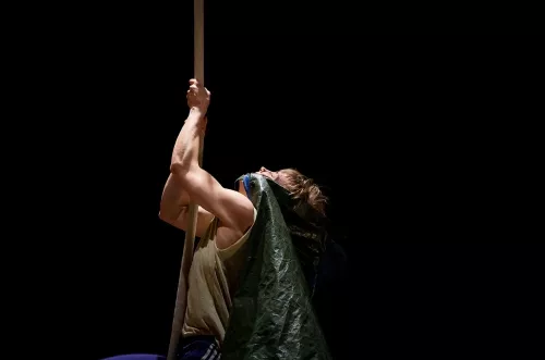 Noora Pasanen, corde, 29e promotion du Centre national des arts du cirque (Cnac) de Châlons-en-Champagne