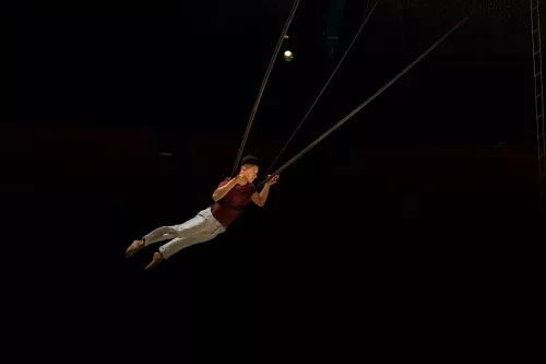 Angel Paul Ramos Hernandez, corde volante, 29e promotion du Centre national des arts du cirque (Cnac) de Châlons-en-Champagne