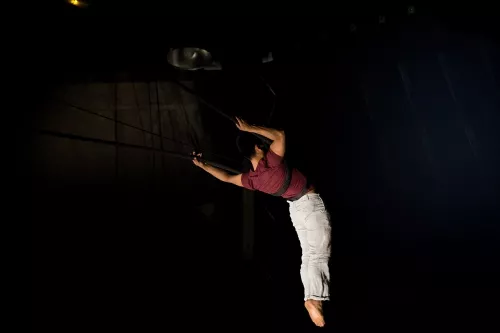 Angel Paul Ramos Hernandez, corde volante, 29e promotion du Centre national des arts du cirque (Cnac) de Châlons-en-Champagne