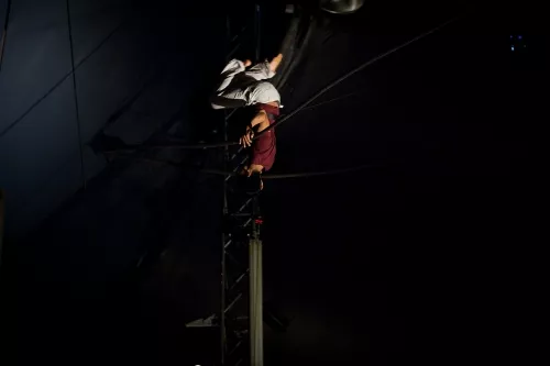 Angel Paul Ramos Hernandez, corde volante, 29e promotion du Centre national des arts du cirque (Cnac) de Châlons-en-Champagne