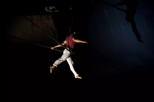Angel Paul Ramos Hernandez, corde volante, 29e promotion du Centre national des arts du cirque (Cnac) de Châlons-en-Champagne