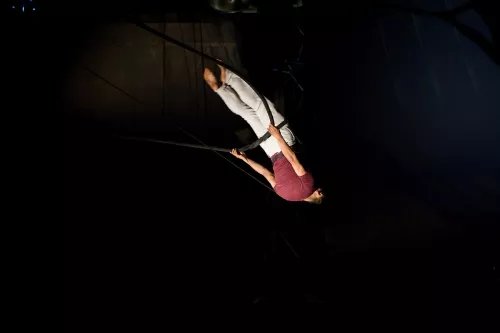 Angel Paul Ramos Hernandez, corde volante, 29e promotion du Centre national des arts du cirque (Cnac) de Châlons-en-Champagne