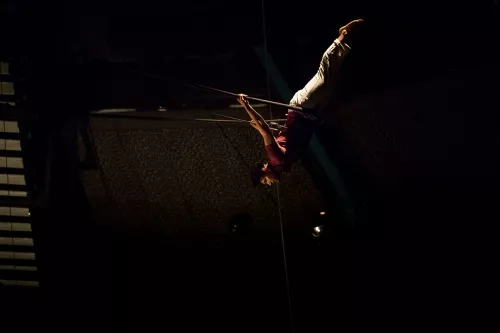 Angel Paul Ramos Hernandez, corde volante, 29e promotion du Centre national des arts du cirque (Cnac) de Châlons-en-Champagne