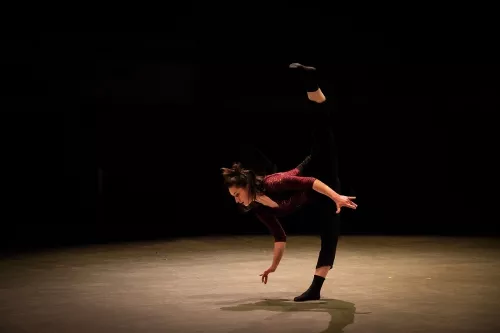 Lucille Chalopin, contorsions - équilibres - acrobatie, 30e promotion du centre national des arts du cirque (Cnac) de Châlons-en-Champagne