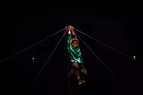 Léon Volet, mât chinois, 30e promotion du Centre national des arts du cirque (Cnac) de Châlons-en-Champagne