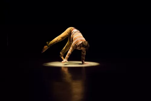 Davide Bonetti, acro-danse, 31e promotion du Centre national des arts du cirque (Cnac) de Châlons-en-Champagne