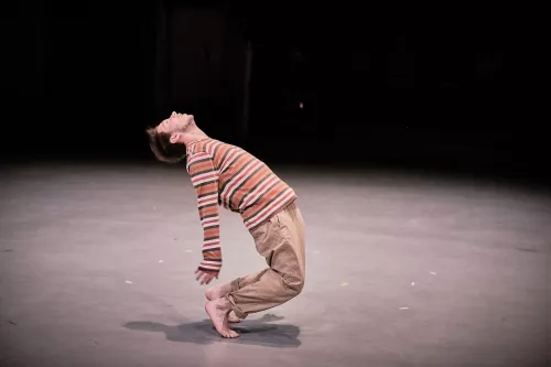 Davide Bonetti, acro-danse, 31e promotion du Centre national des arts du cirque (Cnac) de Châlons-en-Champagne