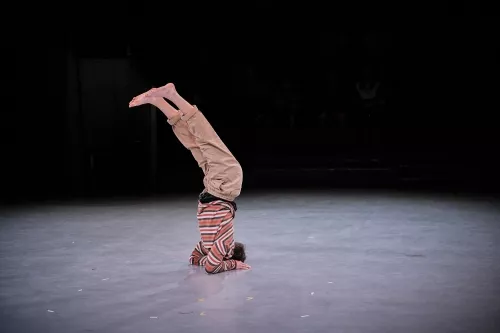 Davide Bonetti, acro-danse, 31e promotion du Centre national des arts du cirque (Cnac) de Châlons-en-Champagne