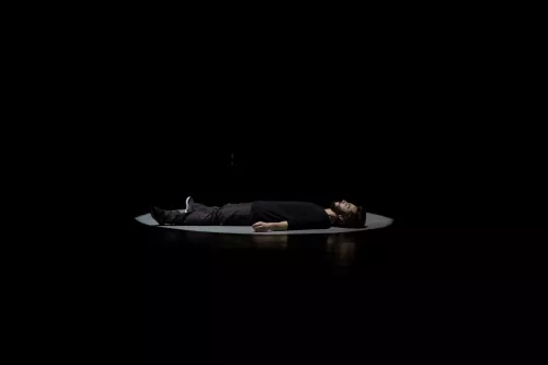 Mael Thierry, mât chinois, 31e promotion du Centre national des arts du cirque (Cnac) de Châlons-en-Champagne