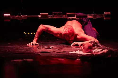 Andres Mateo Castelblanco Suarez, trapèze Washington, 32e promotion du Centre national des arts du cirque/CNAC de Châlons-en-Champagne