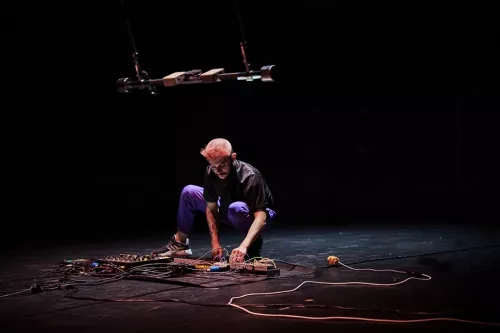 Andres Mateo Castelblanco Suarez, trapèze Washington, 32e promotion du Centre national des arts du cirque/CNAC de Châlons-en-Champagne