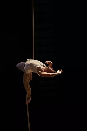Pablo Fraile Ruiz, corde lisse, 32e promotion du Centre national des arts du cirque/CNAC de Châlons-en-Champagne