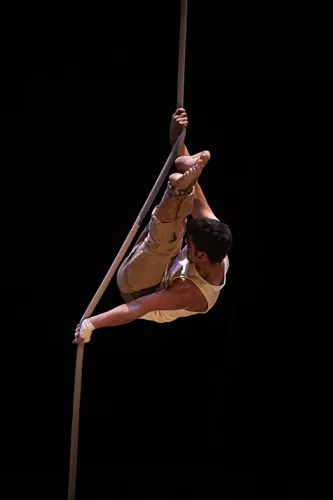 Pablo Fraile Ruiz, corde lisse, 32e promotion du Centre national des arts du cirque/CNAC de Châlons-en-Champagne