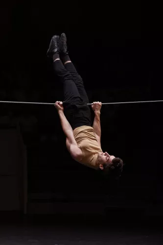 Giuseppe Germini, fil, 32e promotion du Centre national des arts du cirque/CNAC de Châlons-en-Champagne
