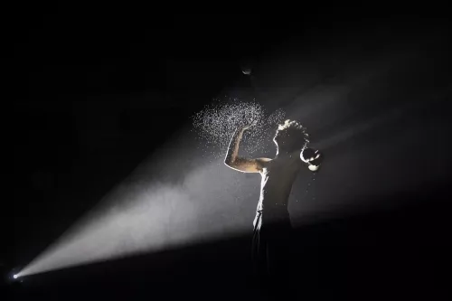 LE CYCLE DE L'ABSURDE, spectacle de fin d'études de la 32e promotion du Centre national des arts du cirque/CNAC de Châlons-en-Champagne, mis en scène par Raphaëlle Boitel - Cie L'Oublié(e), [photo 31]
