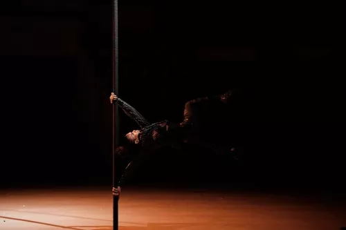 Josinaldo Tavares Pacheco, mât chinois, 33e promotion du Centre national des arts du cirque / CNAC de Châlons-en-Champagne