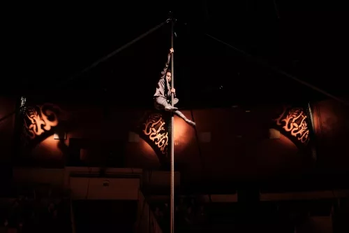 Josinaldo Tavares Pacheco, mât chinois, 33e promotion du Centre national des arts du cirque / CNAC de Châlons-en-Champagne