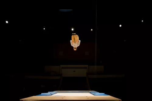 Thomas Thanasi, trampoline, acrobatie, 28e promotion du Centre national des arts du cirque (Cnac) de Châlons-en-Champagne