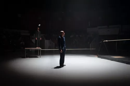 Matiss Nourly, corde tendue, 34e promotion du Centre national des arts du cirque / CNAC de Châlons-en-Champagne