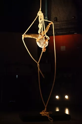 José Luis Cordova, Corde lisse, 25e promotion du Centre national des arts du cirque/CNAC de Châlons-en-Champagne