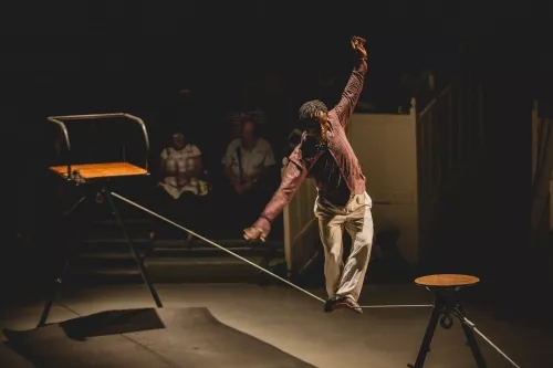 Issouf Zemani, Fil, 25e promotion du Centre national des arts du cirque/CNAC de Châlons-en-Champagne