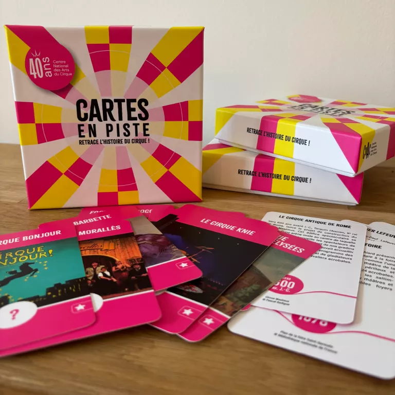 photo du jeu de cartes